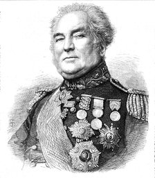 The late General Sir George Brown, G.C.B., 1865. Creator: Unknown.