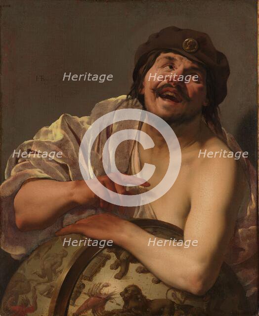 Democritus, 1628. Creator: Hendrick ter Brugghen.