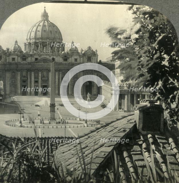 'St. Peter's, the Greatest of Churches, Rome, Italy', c1930s. Creator: Unknown.