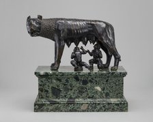 The Capitoline Wolf Suckling Romulus and Remus, late 15th - early 16th century. Creator: Unknown.