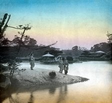 Korakuen garden of Okayama, 1890. Creator: Unknown.