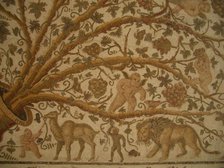 Mosaic, El Jem Museum, El Djem, Tunisia, 2009. Creator: Amanda Waite.