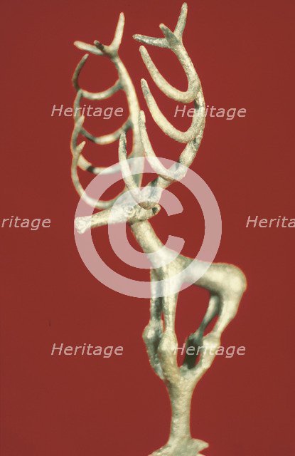 Prehistoric Anatolian cultural relic from Catal Huyuk, 5750 BC. Artist: Unknown