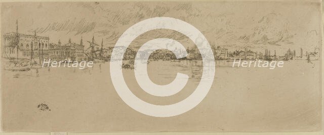 Long Venice, 1879-1880. Creator: James Abbott McNeill Whistler.