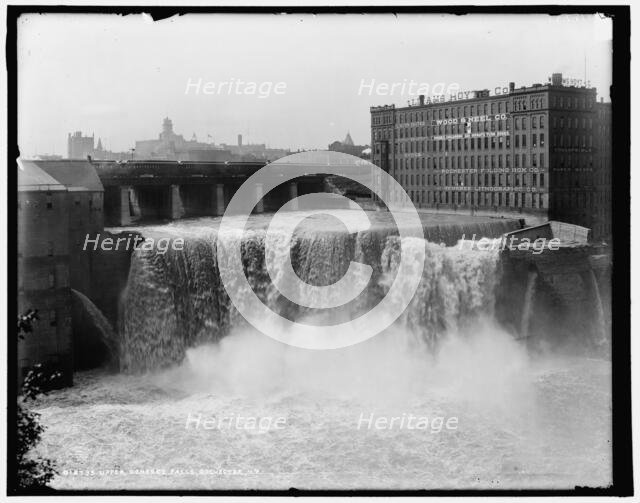 Upper Genesee Falls, Rochester, N.Y., c1905. Creator: Unknown.