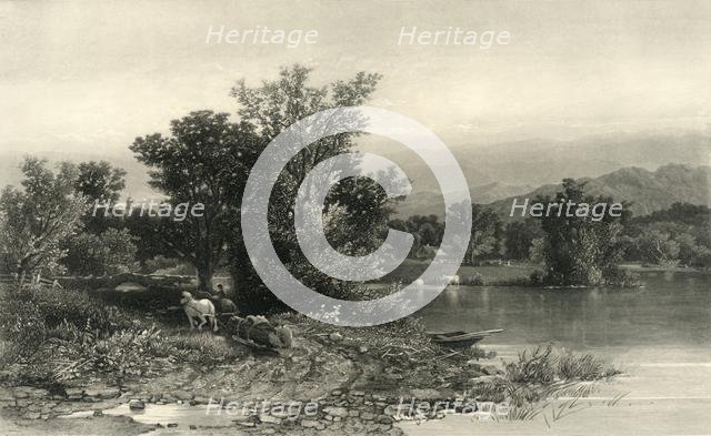 'The Housatonic', 1874.  Creator: Samuel Valentine Hunt.