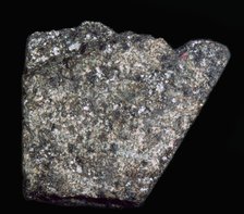 Sample of Moon Rock brought back by Apollo 14, 1971. Artist: Unknown