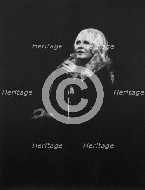 Peggy Lee, Royal Albert Hall, London, 1970. Creator: Brian Foskett.