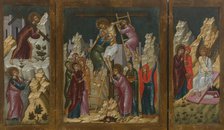 Byzantine Triptych with Scenes from the Passion of Christ, 2nd half of 16th century. Creator: Unknown.