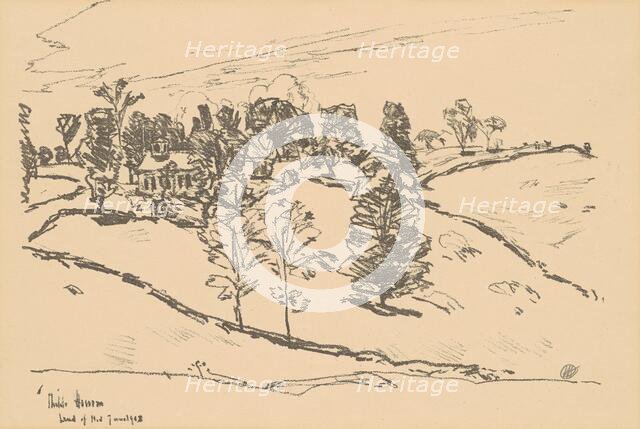 The Little School House, Land of Nod, 1918. Creator: Frederick Childe Hassam.