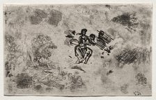 Study of a Seated Woman and other Sketches. Creator: Claude Lorrain (French, 1604-1682).