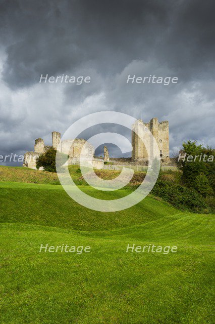 Conisbrough Castle, South Yorkshire, c2013. Artist: Alun Bull.