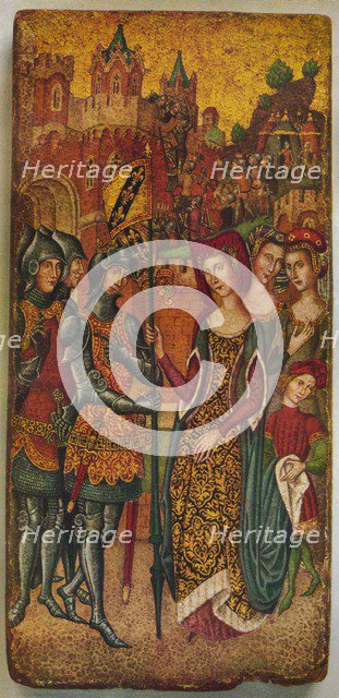 'An unrecorded French Primitive: Charles VII & Agnes Sorel: ascribed to Jean Mirail Artist: Jean Miraillet.