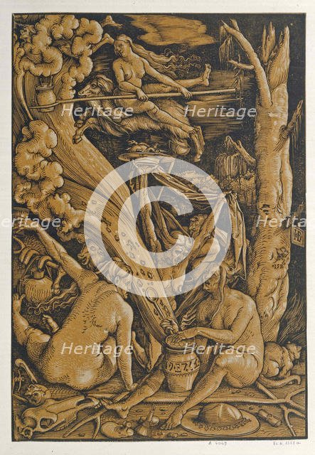 Witches, 1510. Creator: Baldung (Baldung Grien), Hans (1484-1545).