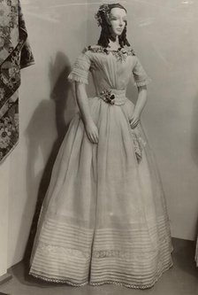 Wedding Dress, 1935/1942. Creator: Unknown.