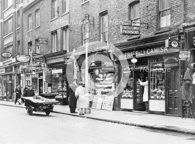 Old Compton Street, Soho, London.  Artist: Herbert Felton