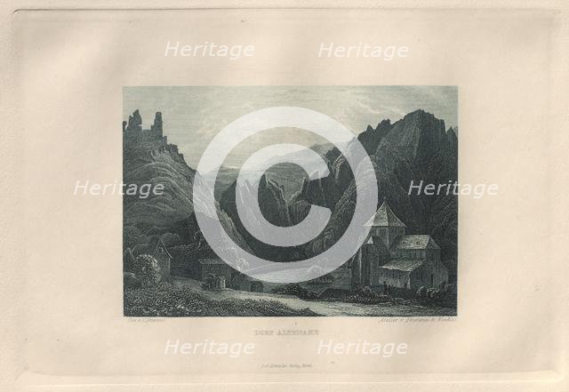 Das Malerische und Romantische Rheinland: Dorf Altenahr, 1928. Creator: Henry Winkles (British, 1801-1900); Kurt Schroeder.