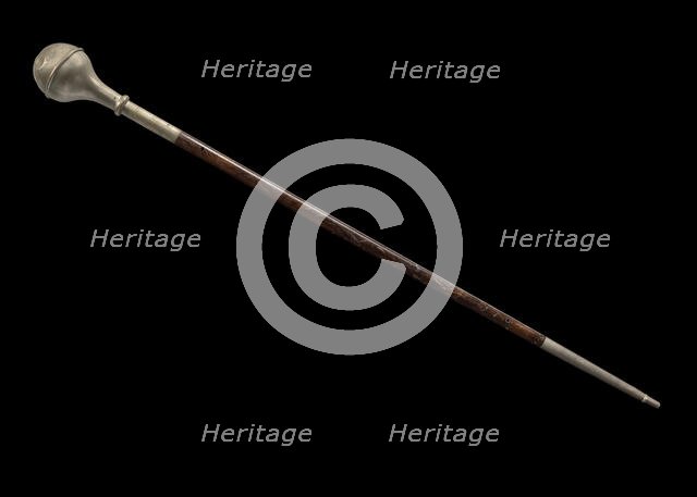 Drum major baton, early 20th century. Creator: Unknown.