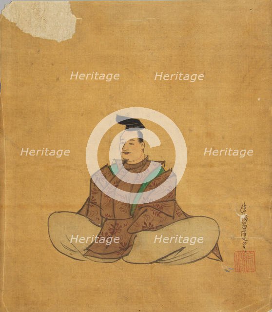 Imaginary Portraits of Famous Poets, late 17th century. Creator: Kano Shoun.