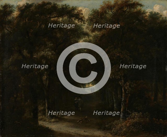 Park landscape, probably 1650s or 1660s. Creator: Gillis Rombouts.