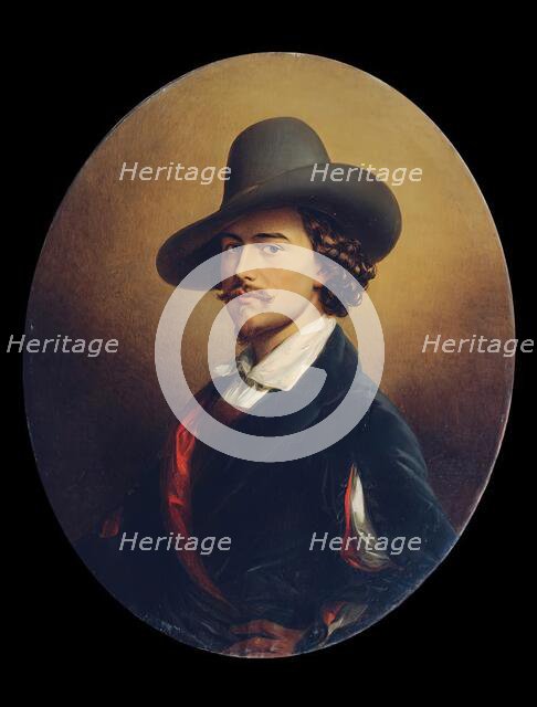 The Painter Eduard Ender, 1845. Creator: Johann Nepomuk Ender.