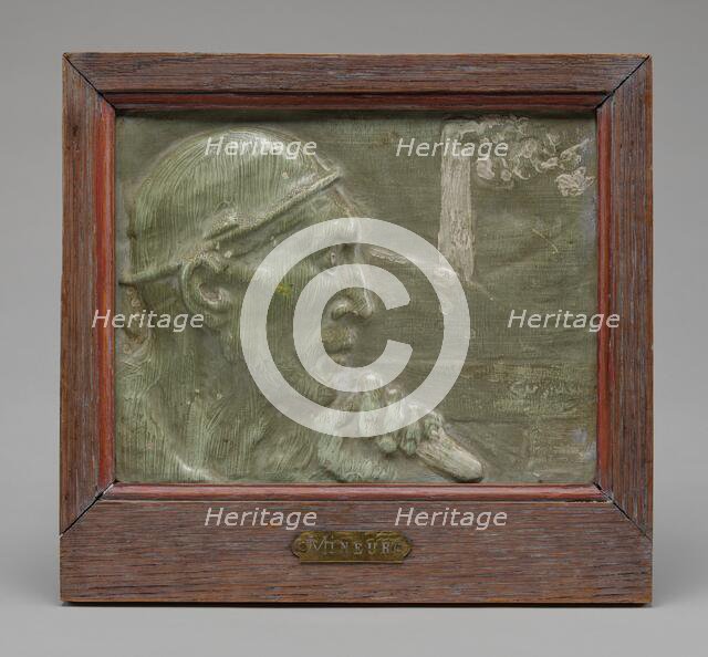 The Miner, 1904. Creator: Constantin Emile Meunier.