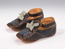 Shoes, American, 1880-85. Creator: Unknown.
