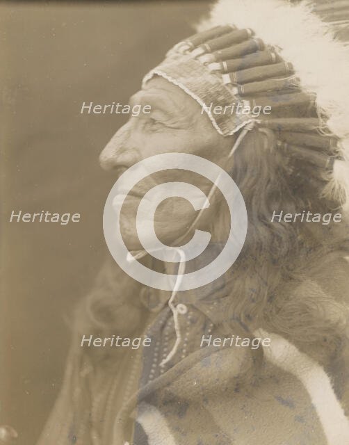 Red Shirt, 1905. Creator: Edward Sheriff Curtis.