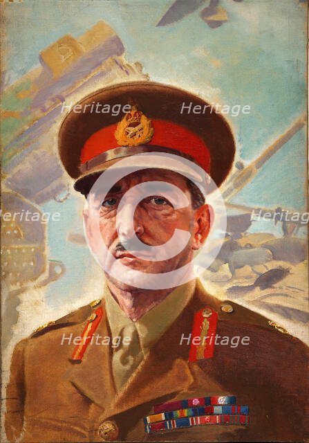 Field Marshal Lord Alan Brooke, 1st Viscount Alanbrooke, c1945. Creators: Central Office of Information, Unknown.