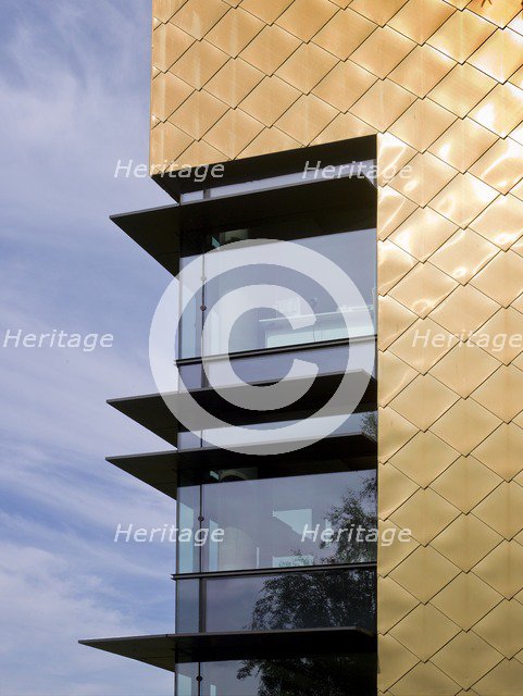 The Hive, University and public library, Sawmill Walk, the Butts, Worcester, Worcestershire, 2012. Artist: Steve Cole.