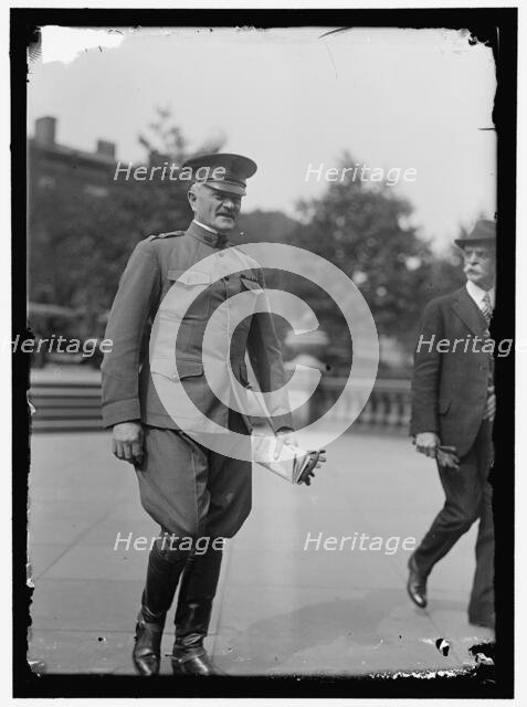 General John J. Pershing, between 1916 and 1918. Creator: Harris & Ewing.