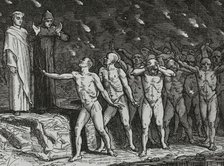 The Divine Comedy (1307-1321): Inferno (Hell), 1888.  Creator: Jean Edouard Dargent.