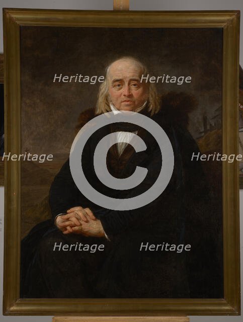 Portrait of Julian Ursyn Niemcewicz (1758-1841), 1833-1834. Creator: Antoine-Jean Gros.