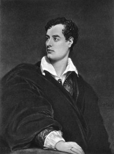 Lord Byron, English poet. Artist: Unknown