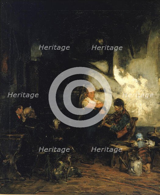 The Inn, Germany, ca. 1873. Creator: Walter Shirlaw.