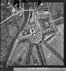 Hampton Court Palace, Richmond upon Thames, London, 1941. Artist: RAF photographer.