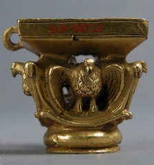 Capital from a Reliquary Shrine, German, 1175-1200. Creator: Unknown.