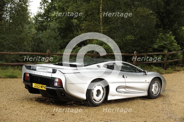Jaguar XJ220R 1993. Artist: Simon Clay.