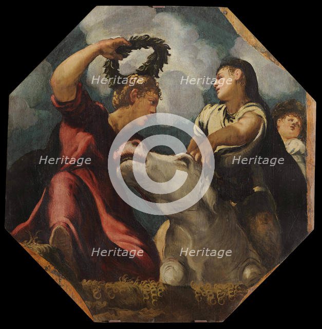 The Rape of Europa, 1541-1542 . Creator: Tintoretto, Jacopo (1518-1594).