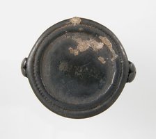 Bezel Ring, Frankish, 7th century. Creator: Unknown.