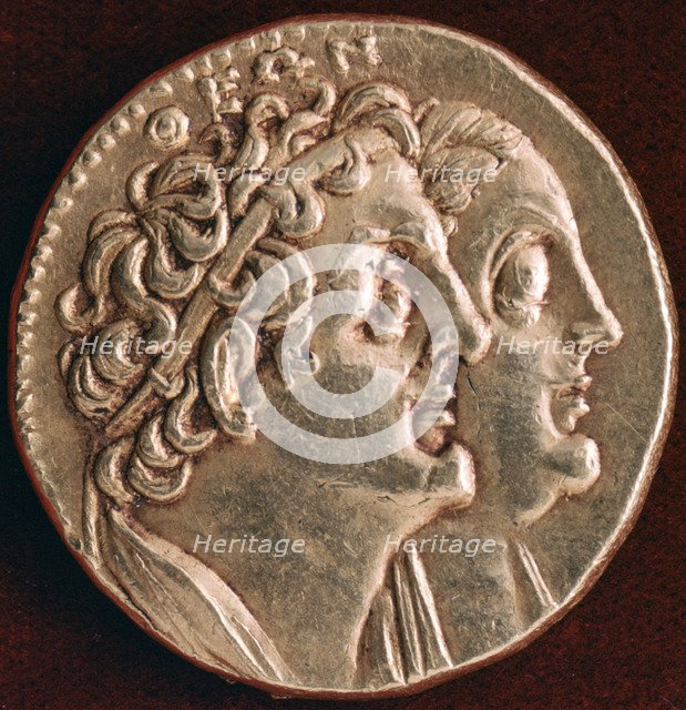 Coin of Ptolemy I and Berenice I, Ptolemaic kingdom of Egypt, 3rd century BC. Artist: Unknown