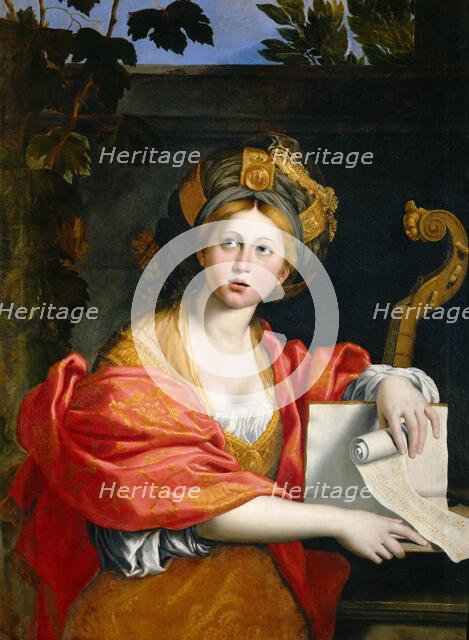 Sibyl, 1617. Creator: Domenichino (1581-1641).