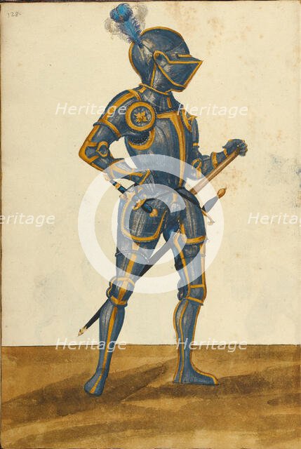 A Man in Armor, about 1560-1570. Creator: Unknown.