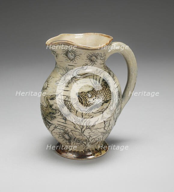 Jug, England, 1890. Creator: Martin Brothers Pottery.