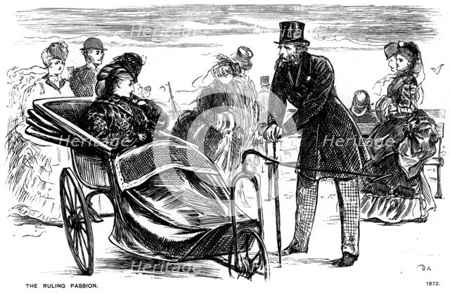 'The Ruling Passion', 1872 (1891). Artist: George du Maurier