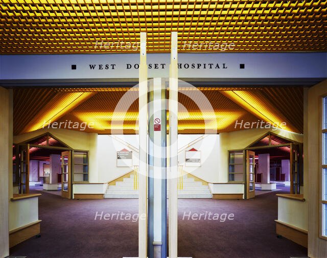 West Dorset County Hospital, Dorchester, West Dorset, Dorset, 08/04/1987. Creator: John Laing plc.