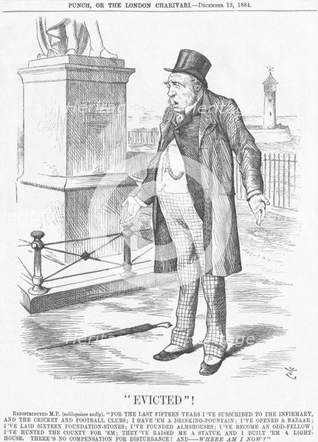 Evicted, 1884. Artist: Joseph Swain