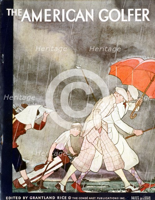 Cover of The American Golfer,September 1920. Artist: Unknown