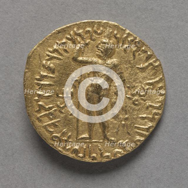 Vima Kadphises (reverse), mid 1st century-78 AD. Creator: Unknown.