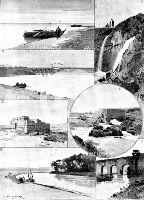 The River of Joseph and the Fayoum, 1895. Creator: Andre & Sleigh.